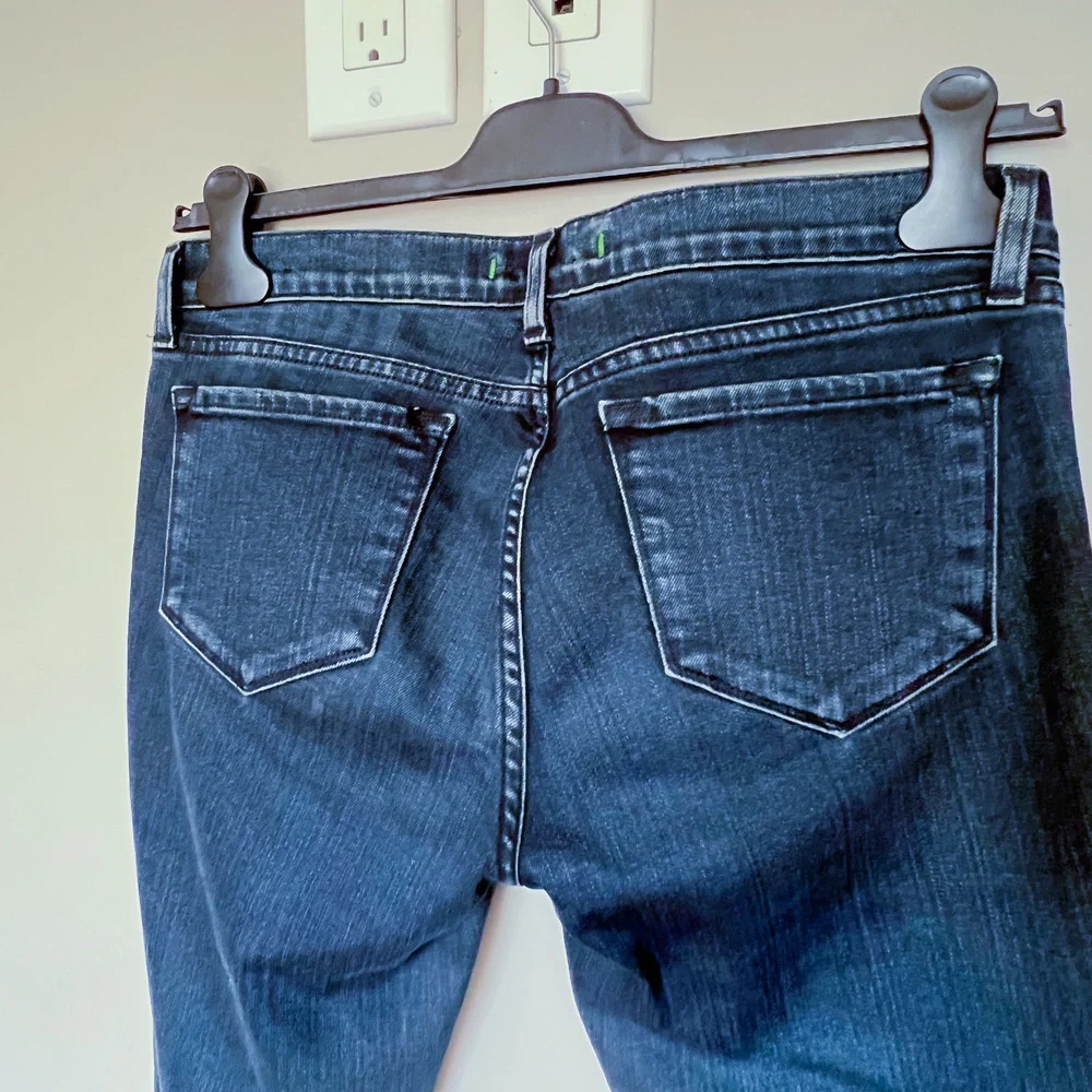 J Brand The Deal Style 9612 Bru Skinny Jeans Size 30 Dark Blue Mid Rise